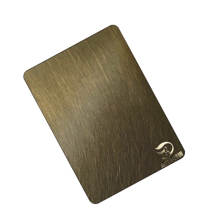 青古銅不銹鋼亂紋拉絲板 青古銅不銹鋼亂紋拉絲板